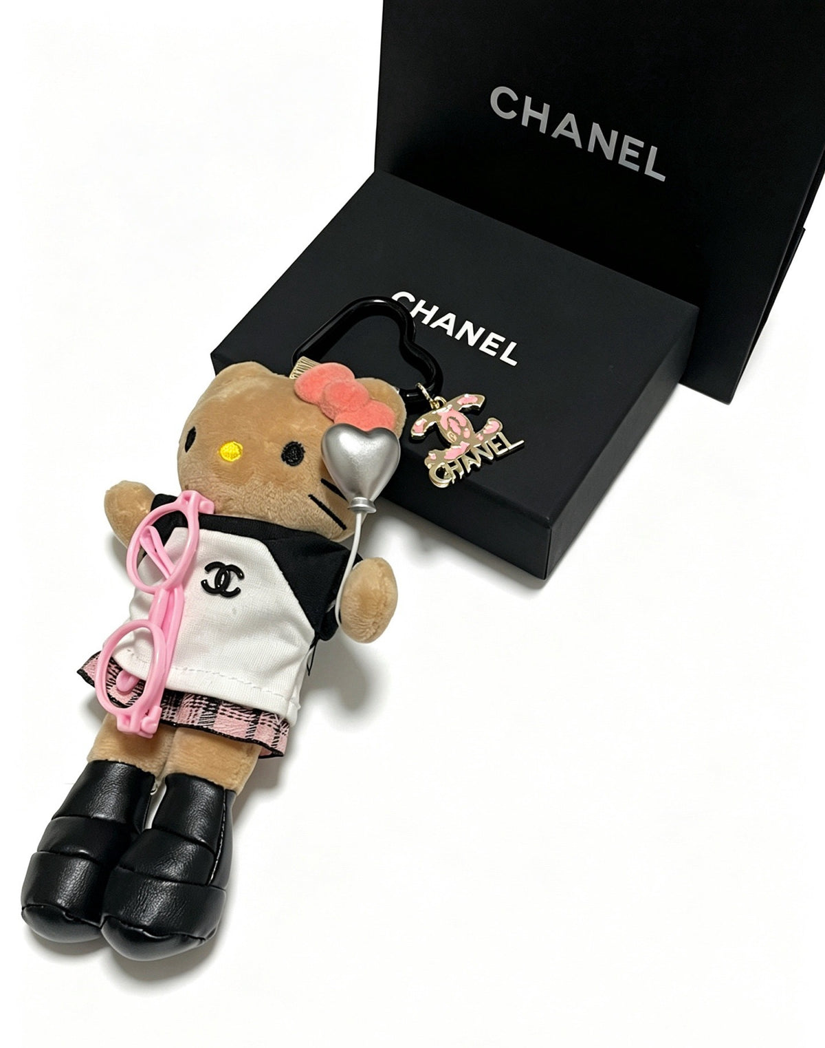 Chanel Vintage-Finish Keychain