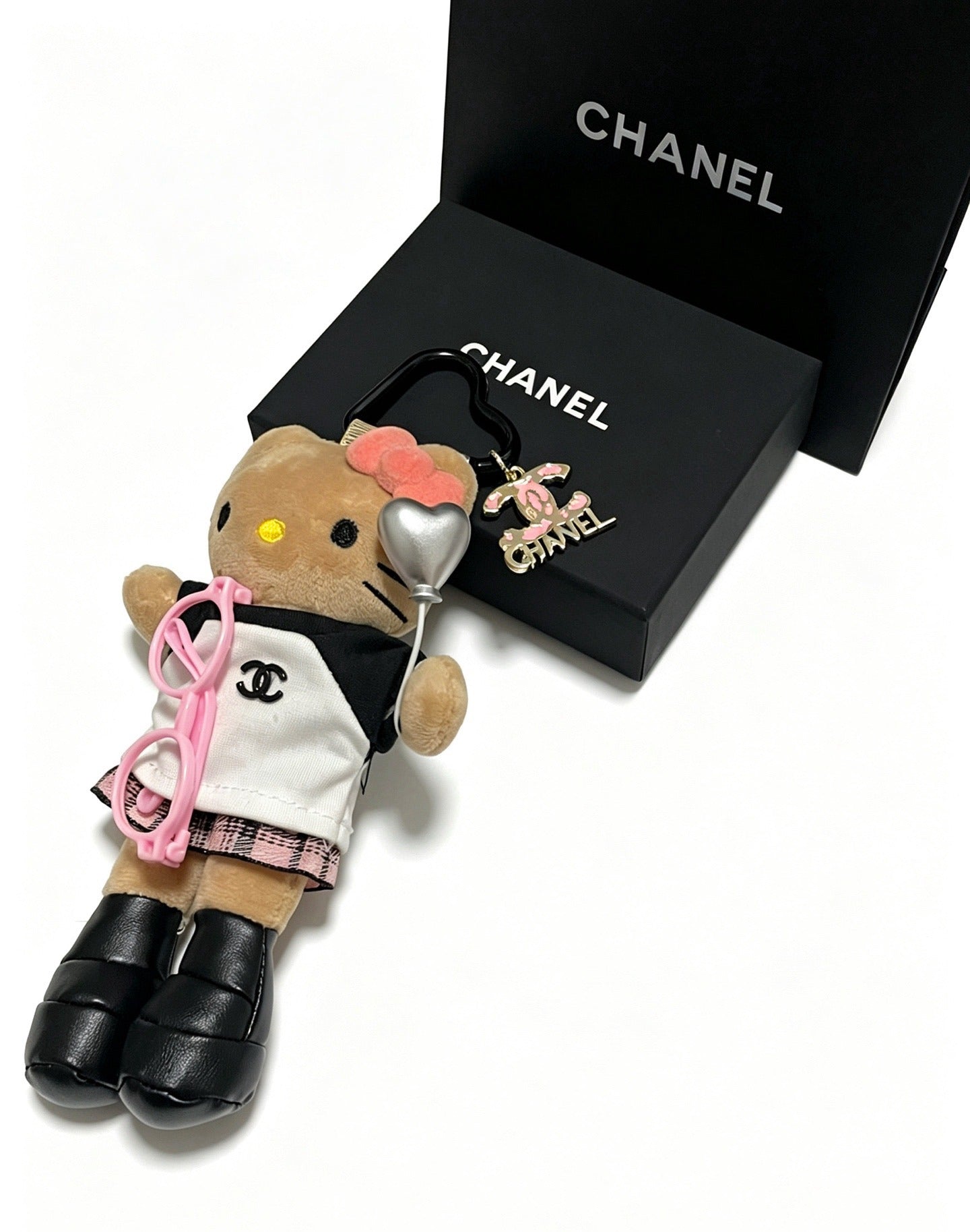 Chanel Vintage-Finish Keychain