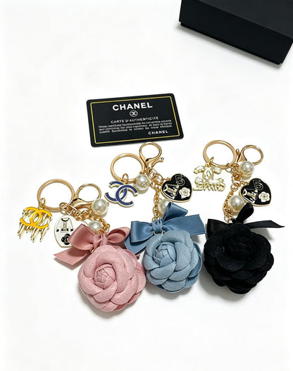 Chanel Vintage-Finish Keychain