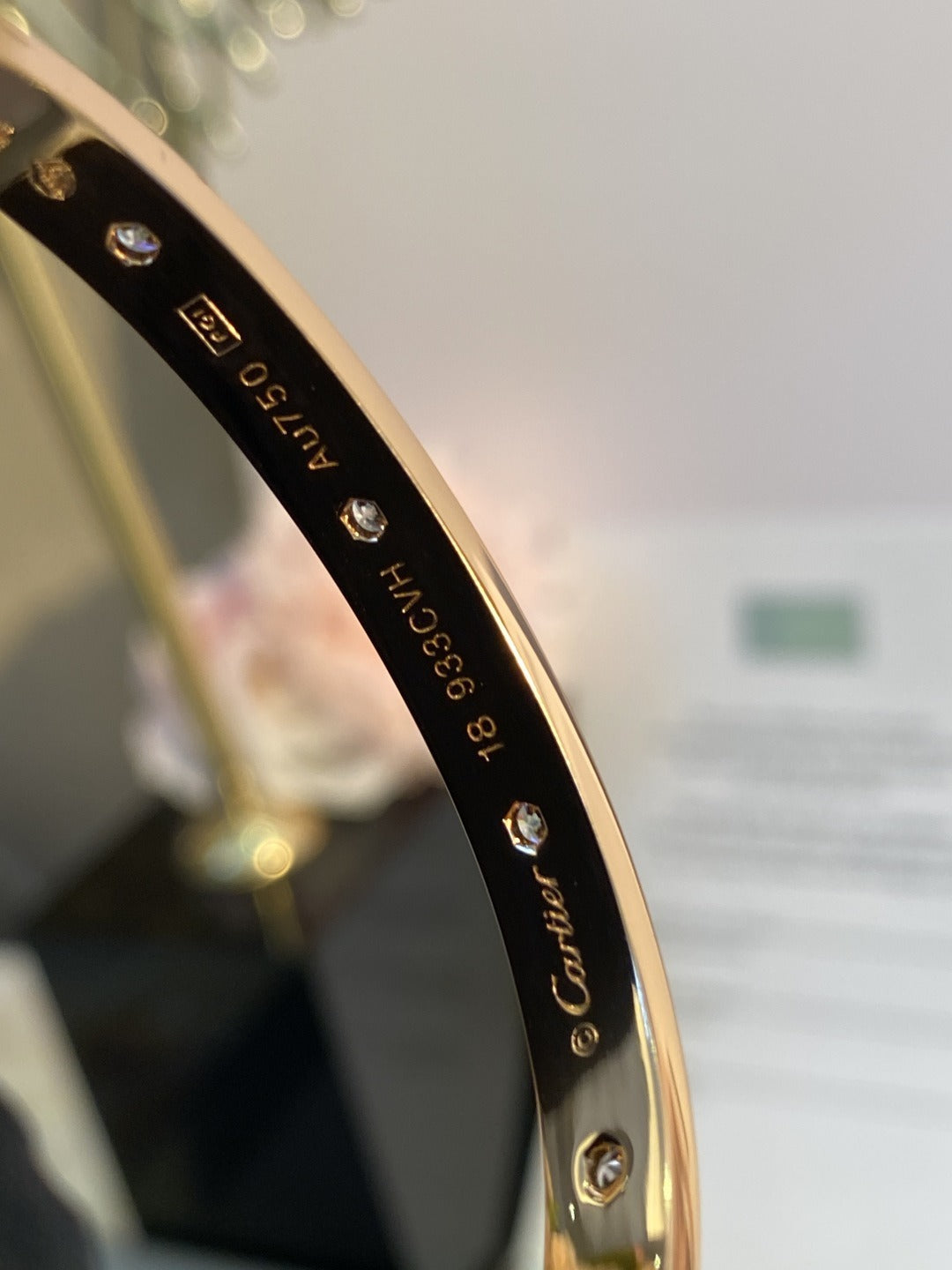 Cartier Pave Bracelet
