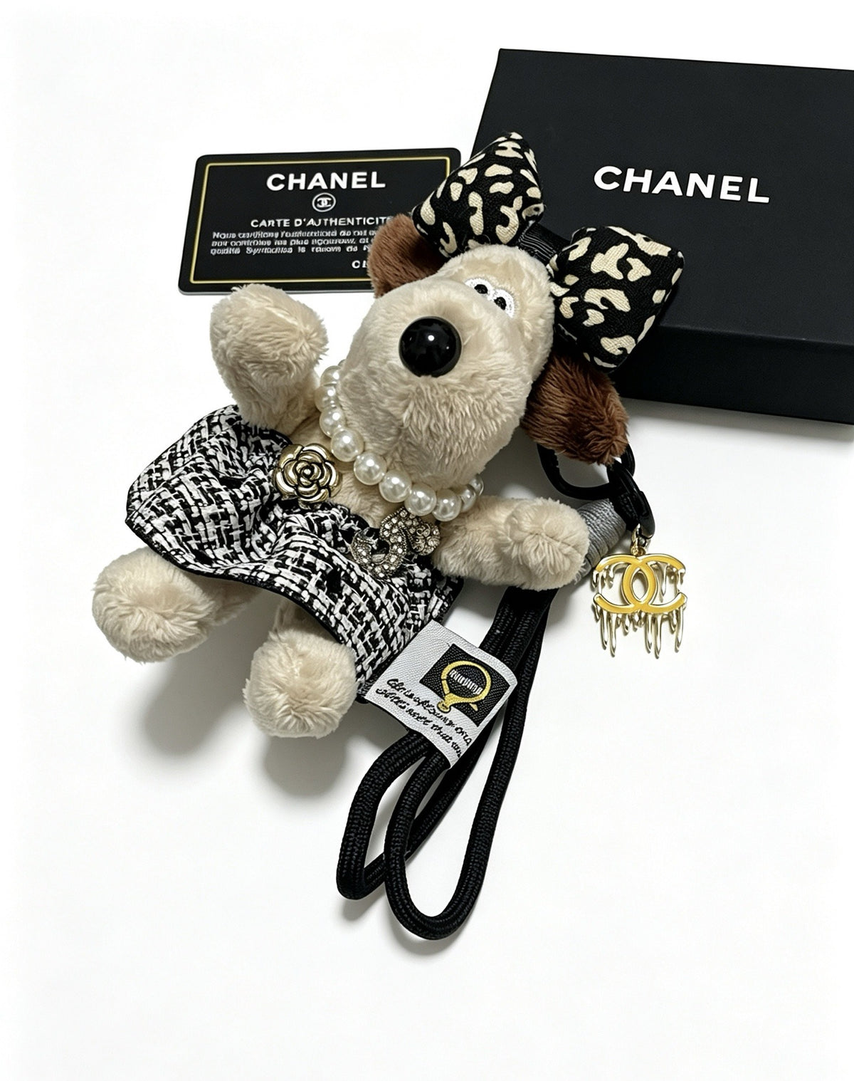 Chanel Vintage-Finish Keychain