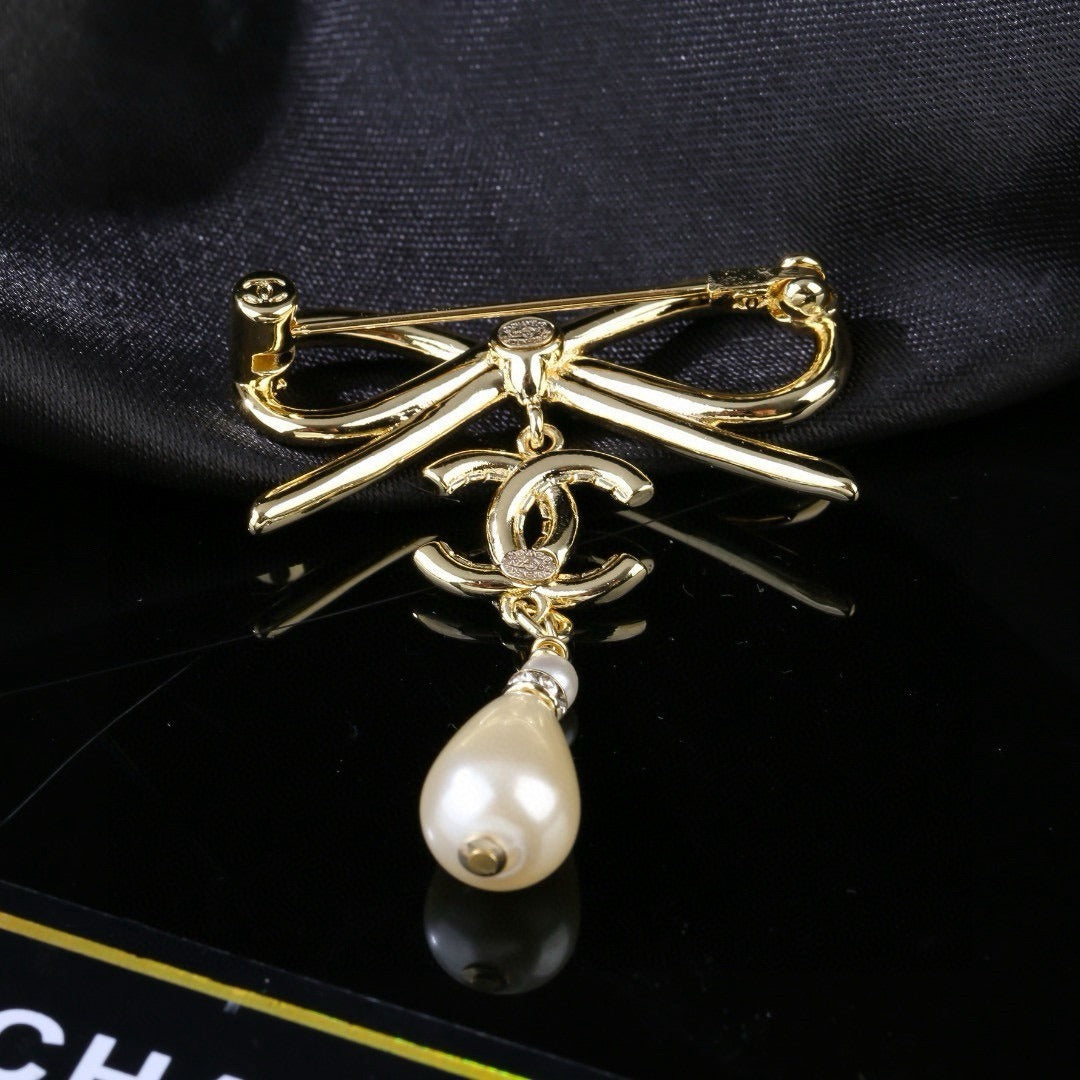 Chanel Bow Brooch