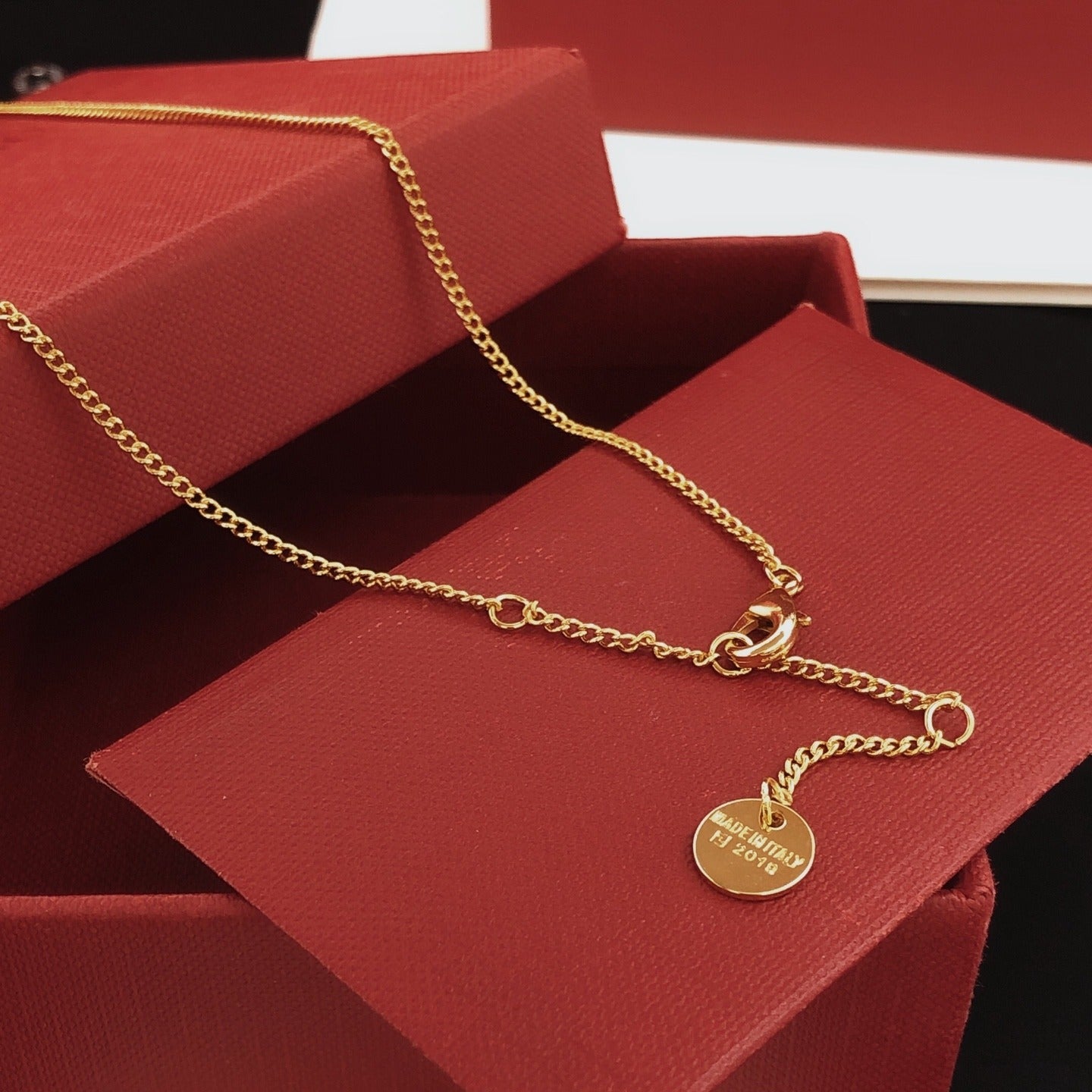 Fendi Brass Necklace