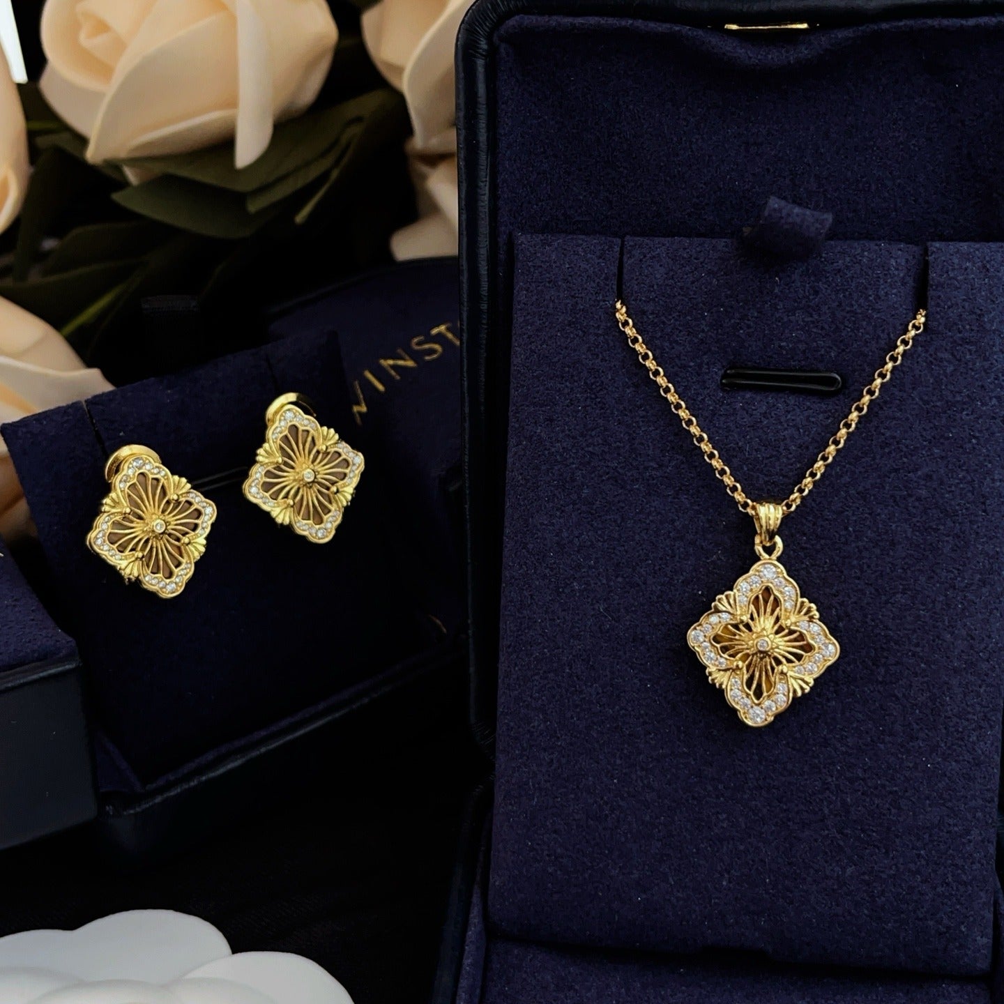 Harry Winston Brass Necklace