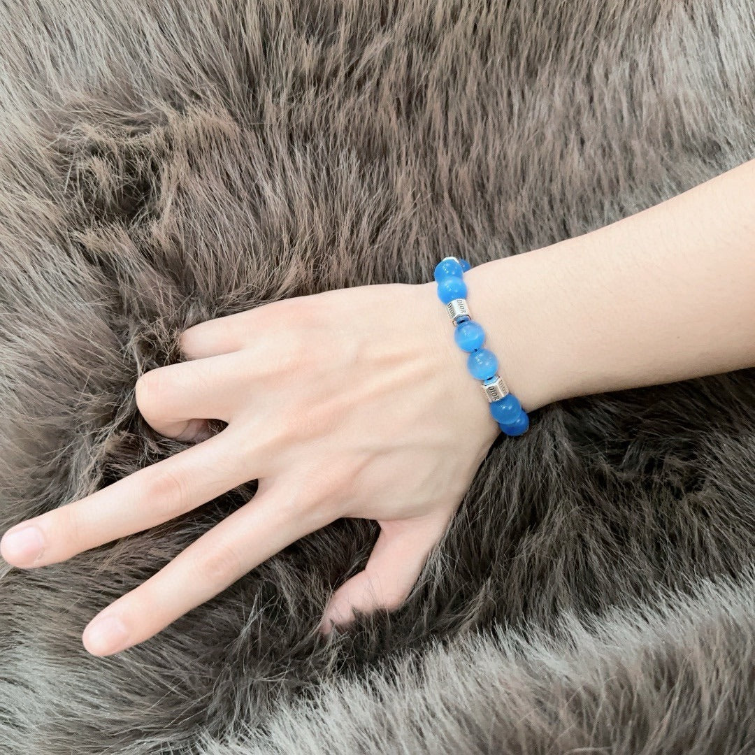 Dior Sterling Silver Vintage-Finish Bracelet