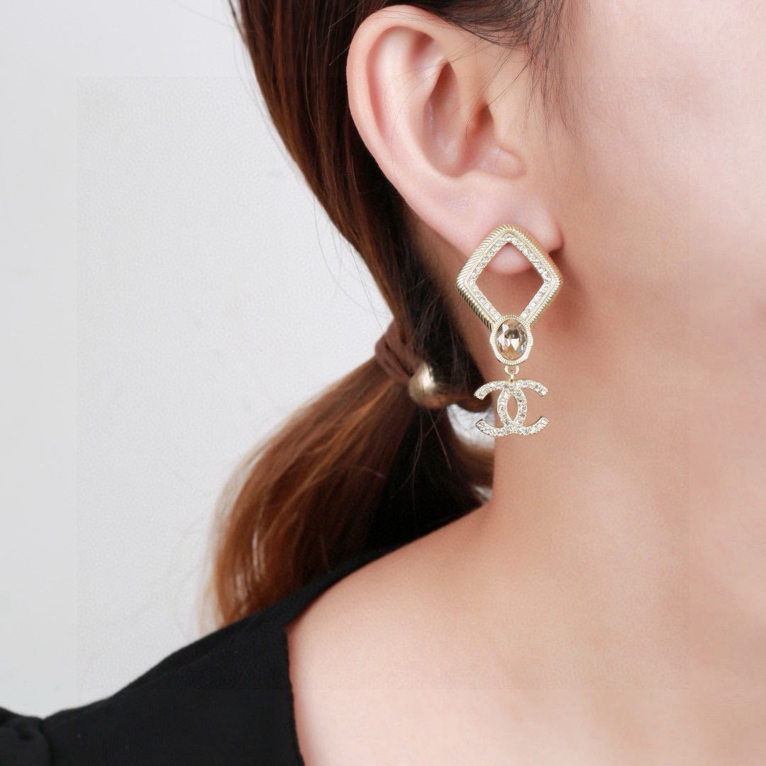 Chanel Brass Earrings