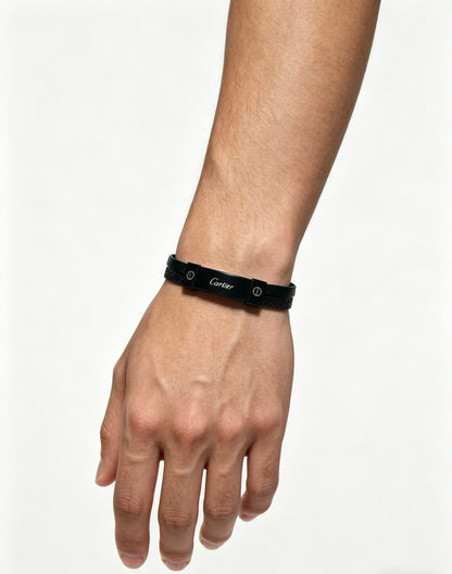Cartier Leather Bracelet