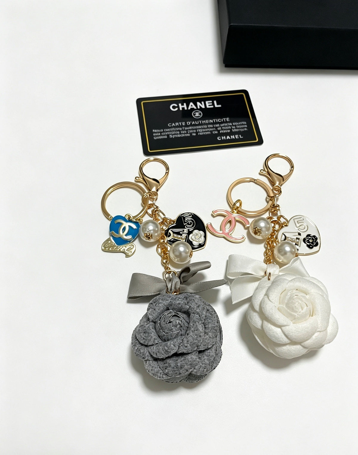 Chanel Vintage-Finish Keychain