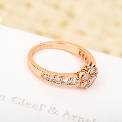Van Cleef & Arpels Sterling Silver Round Ring