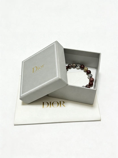 Dior Sterling Silver Vintage-Finish Bracelet