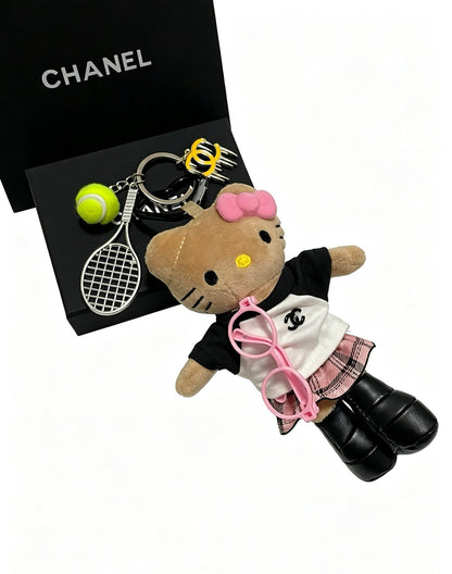 Chanel Vintage-Finish Keychain