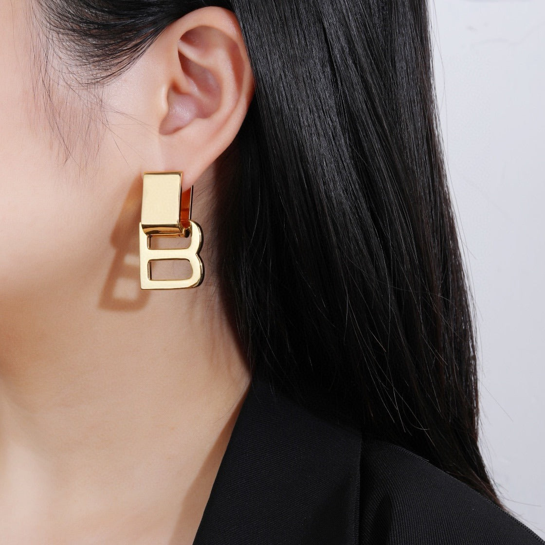 Balenciaga Brass Earrings