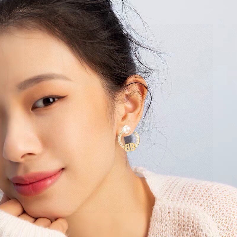 Balenciaga Brass Earrings