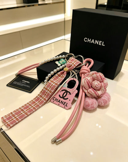 Chanel Vintage-Finish Keychain