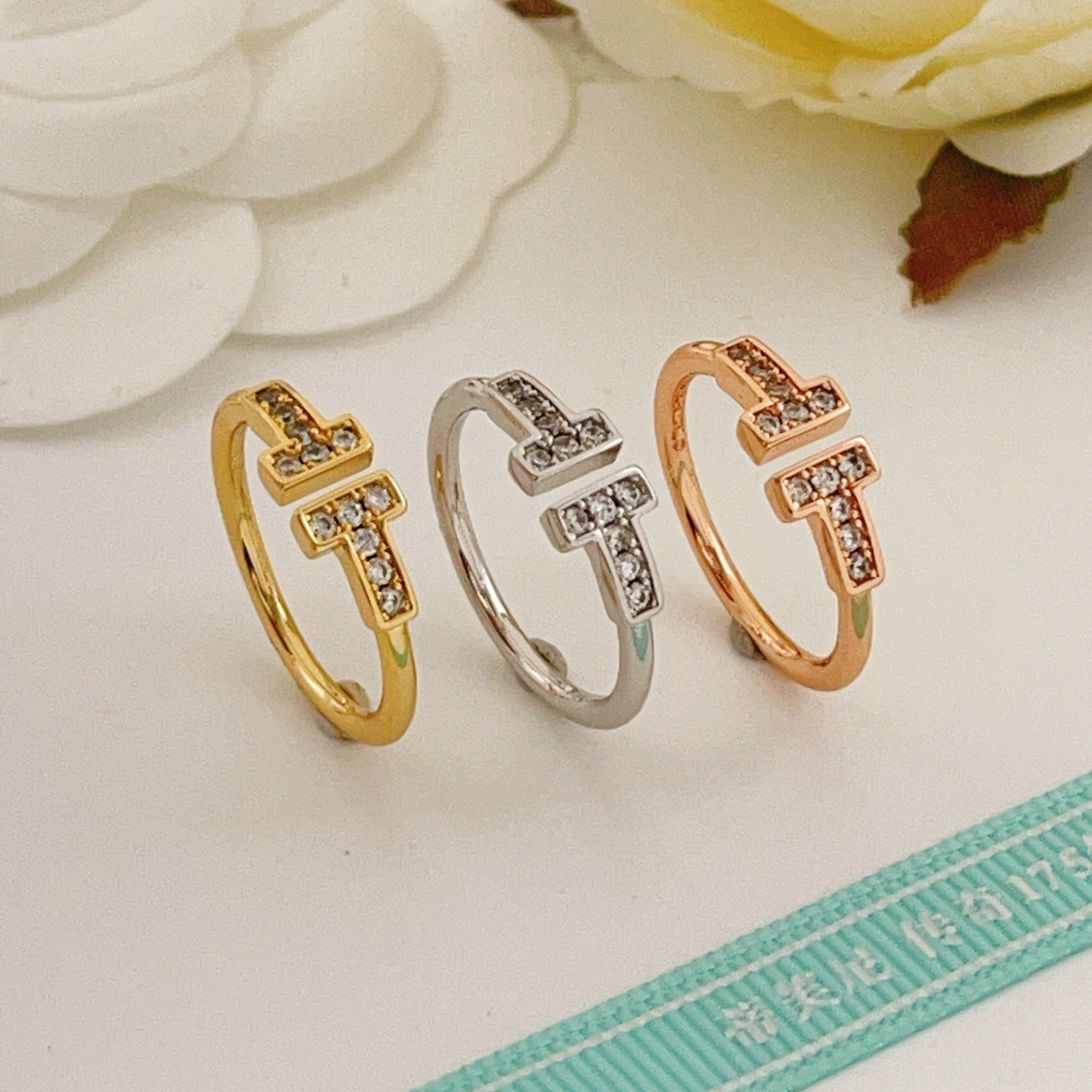 Tiffany & Co. Silver Brass Ring