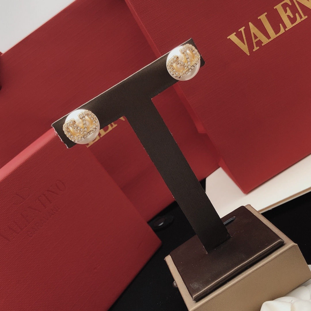 Valentino Pearl Earrings