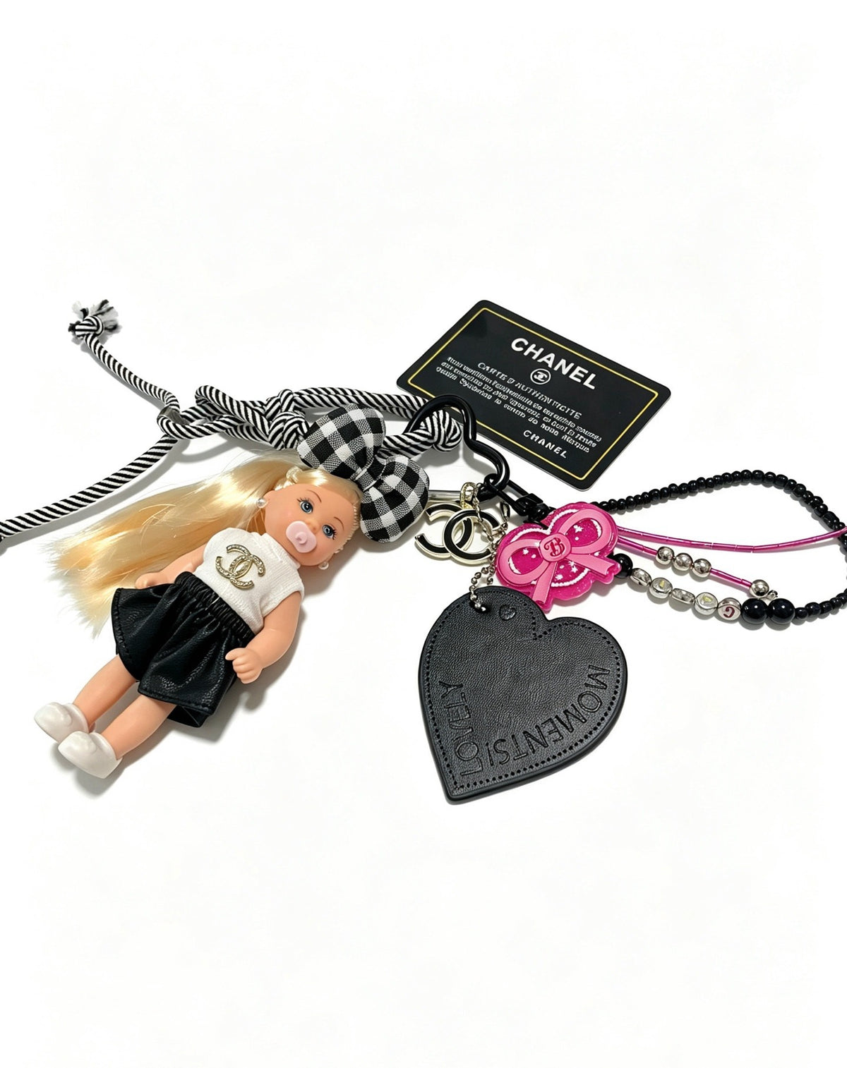 Chanel Vintage-Finish Keychain