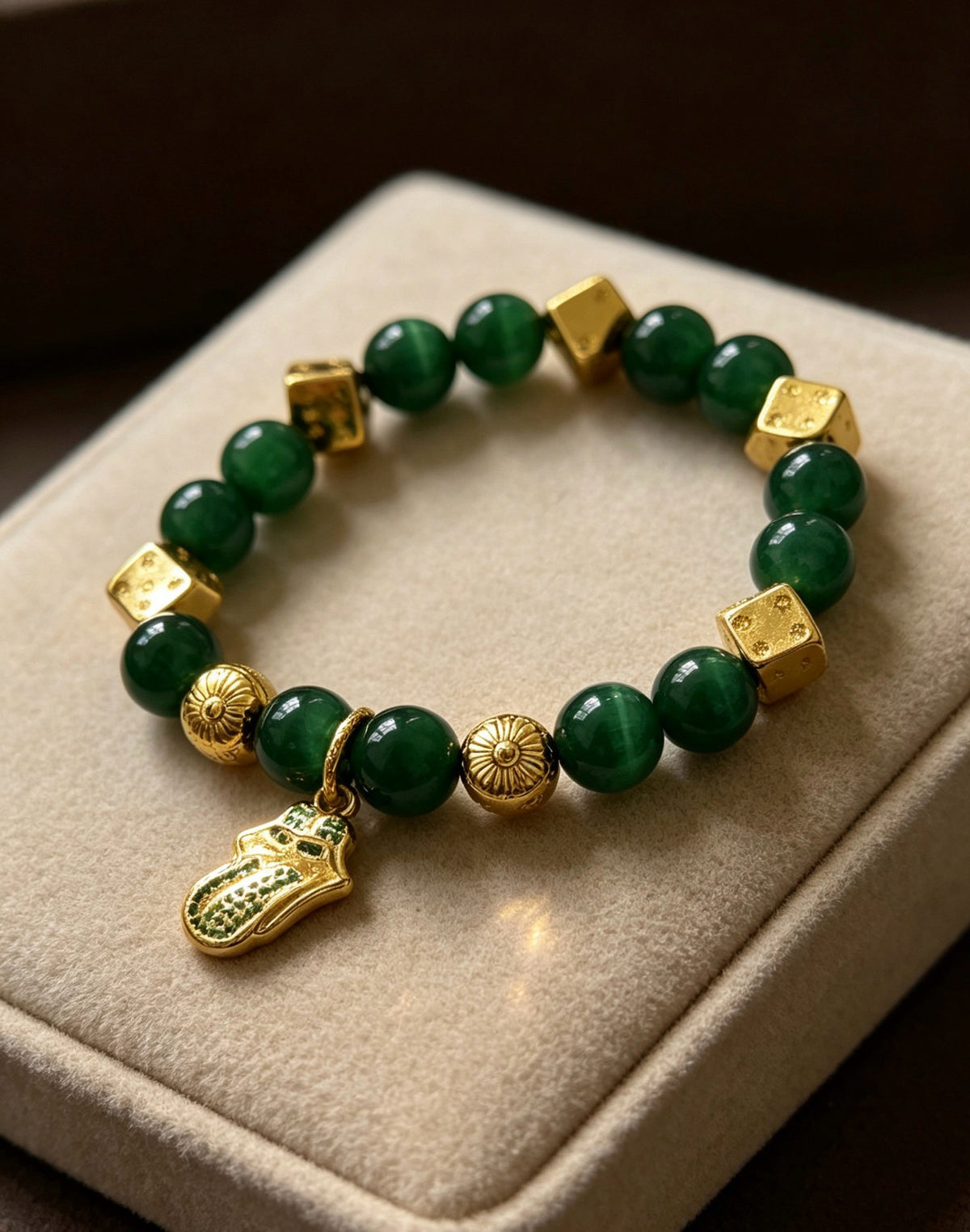 Chrome Hearts Sterling Silver Cross Bracelet