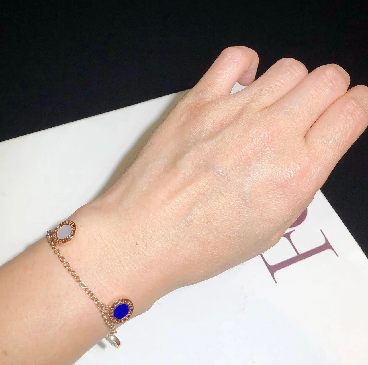 Bvlgari Brass Tassel Bracelet
