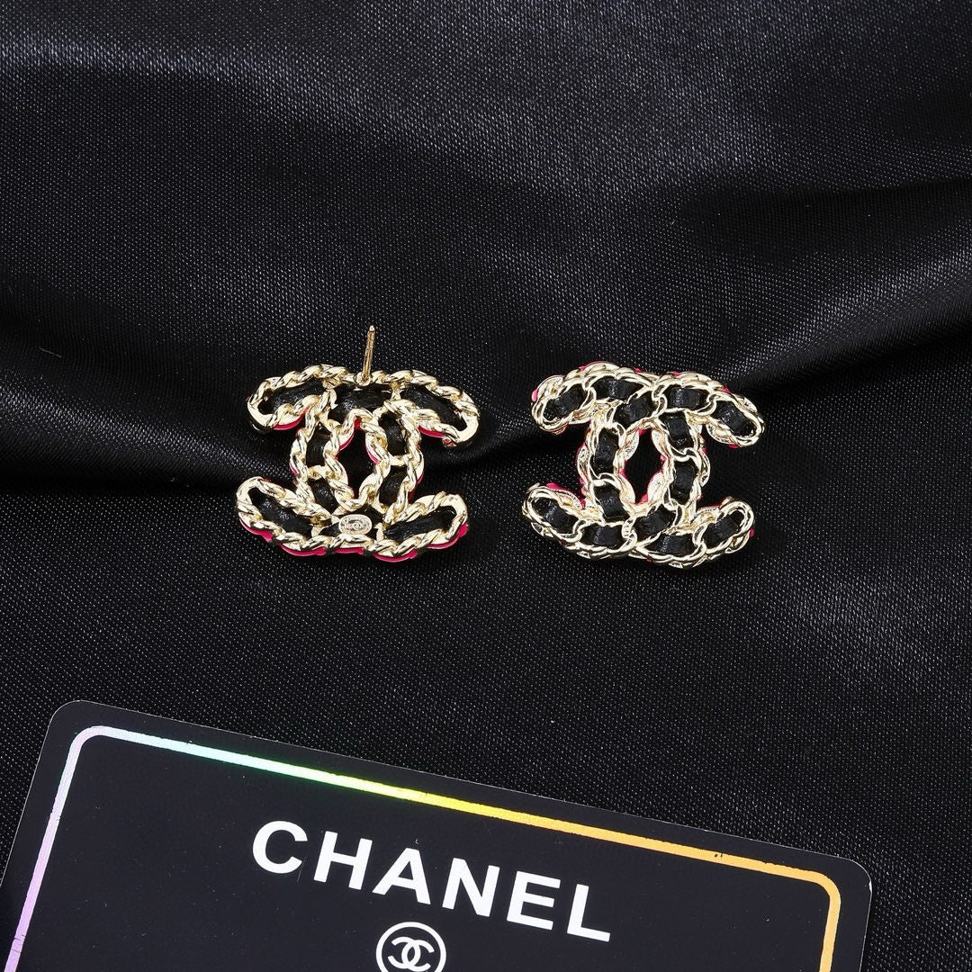 Chanel Brass Earrings