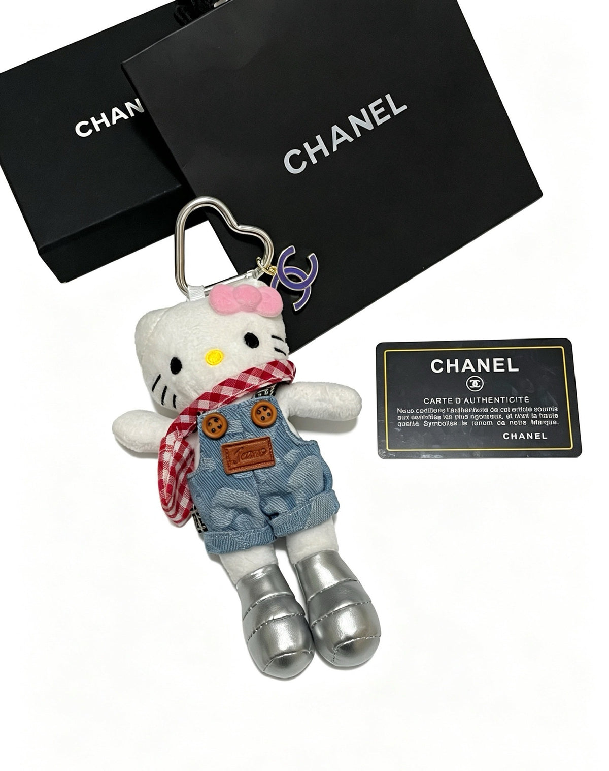 Chanel Vintage-Finish Keychain