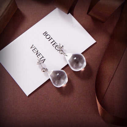 Bottega Veneta Brass Earrings