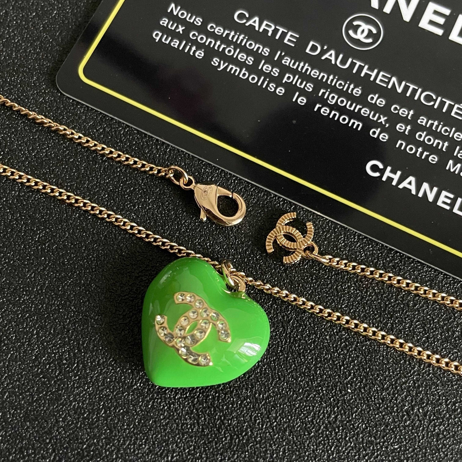 Chanel Heart Necklace