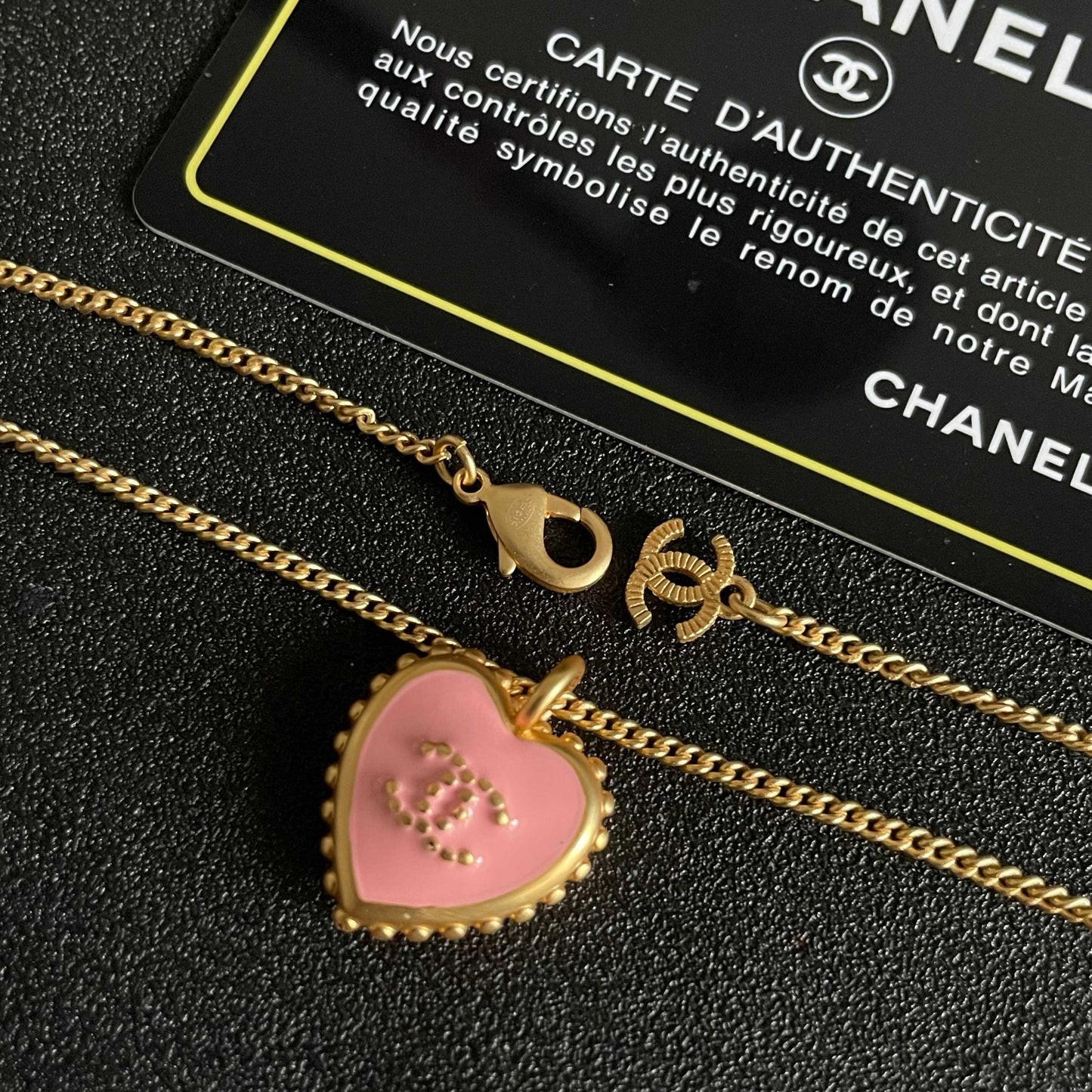 Chanel Heart Necklace