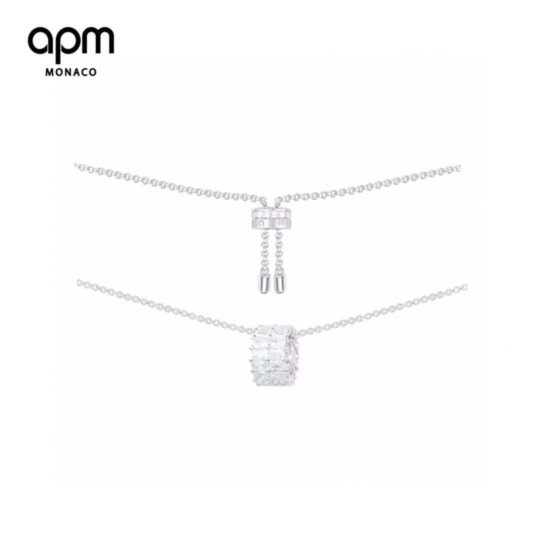 APM Monaco Rectangular Necklace