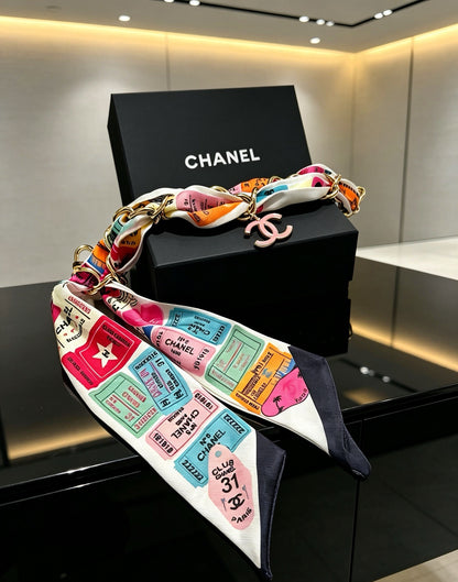 Chanel Vintage-Finish Keychain