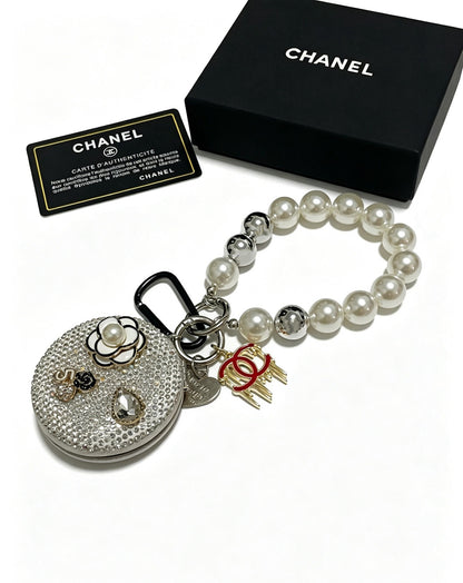Chanel Vintage-Finish Keychain