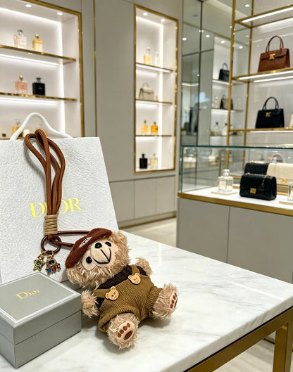 Dior Vintage-Finish Keychain