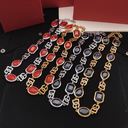 Unbranded Red Brass Necklace