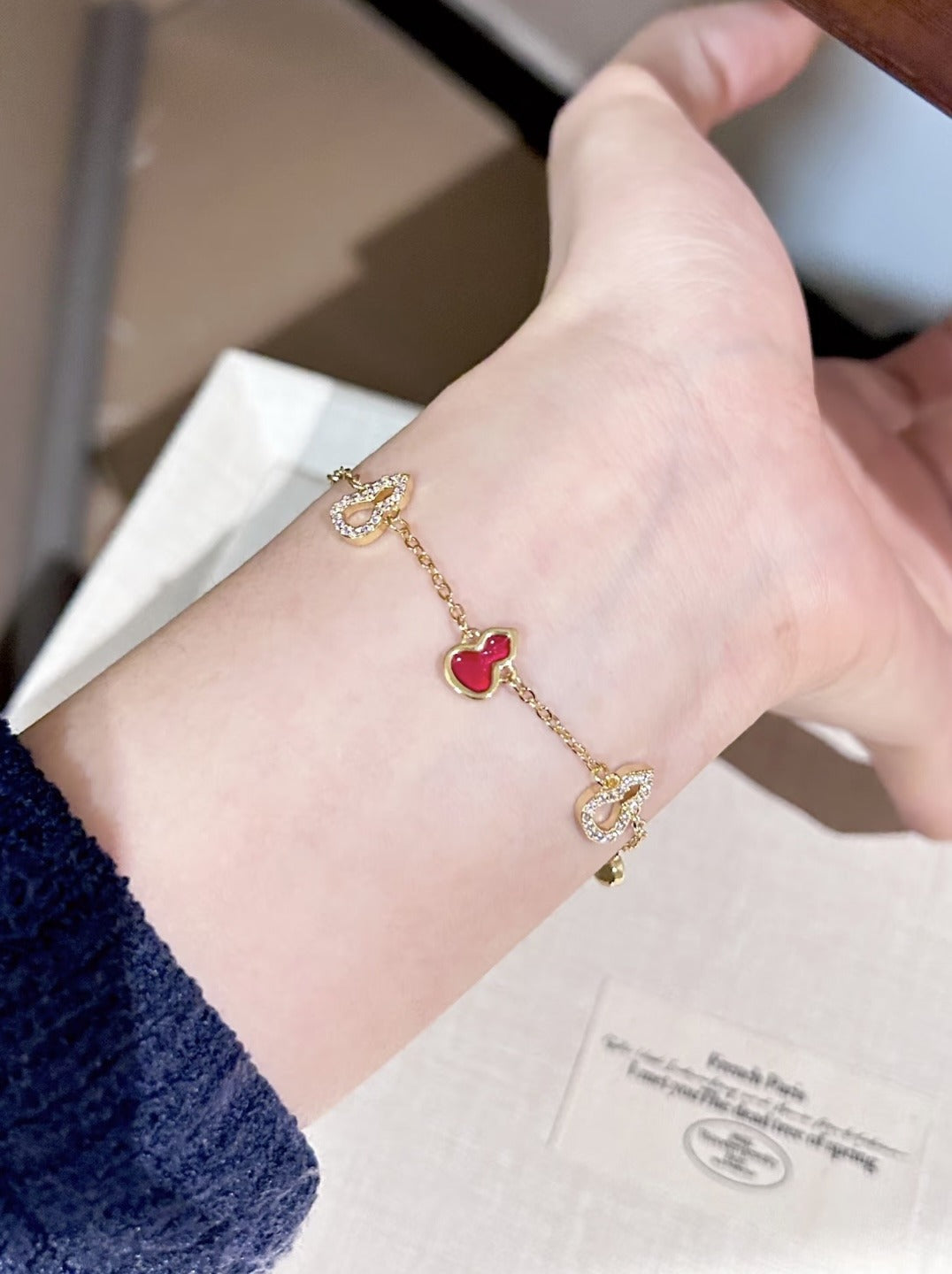 Qeelin Brass Bracelet
