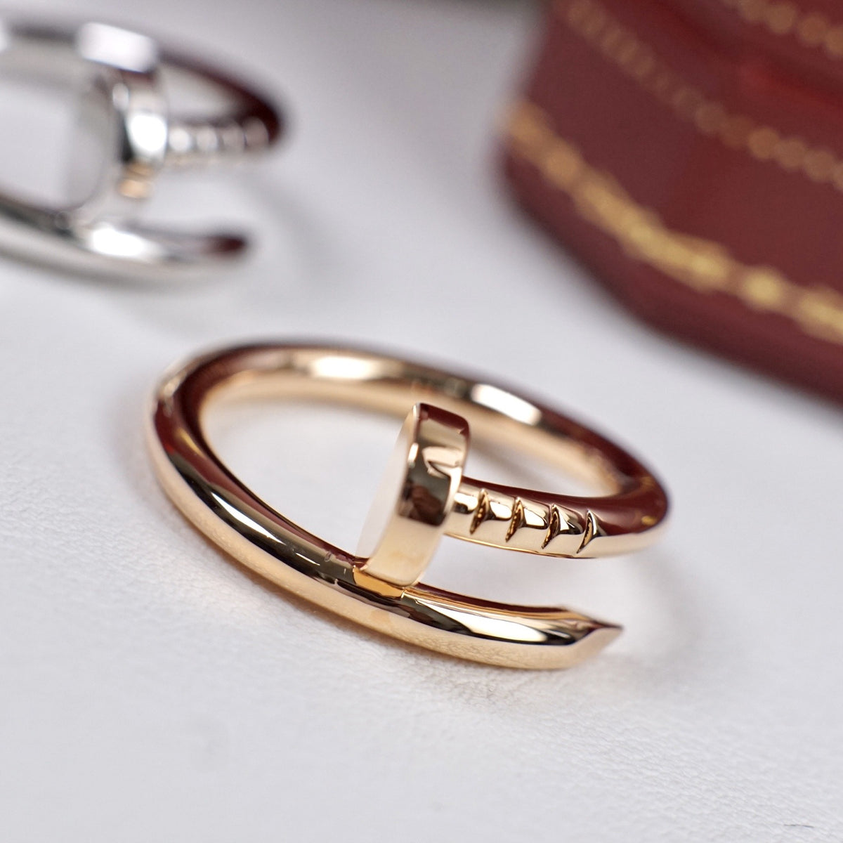 Cartier Silver Juste un Clou Ring