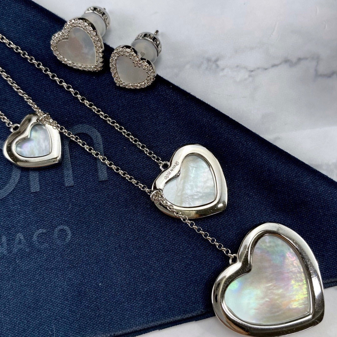 APM Monaco Heart Earrings