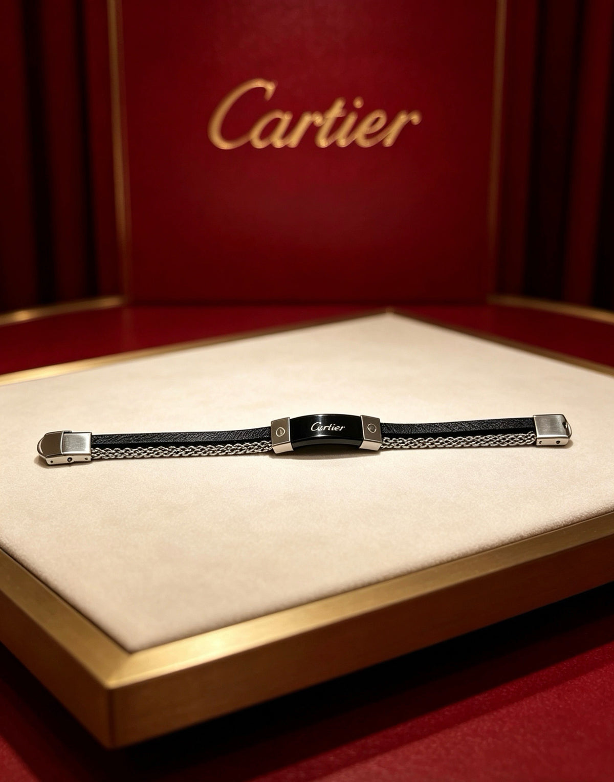 Cartier Leather Bracelet