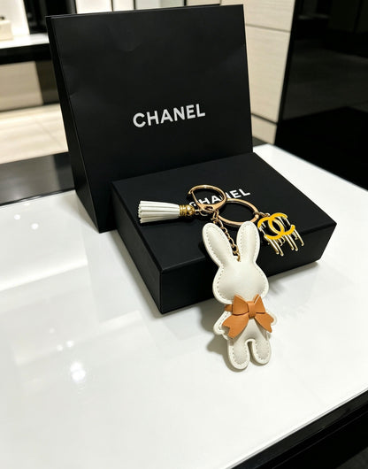 Chanel Vintage-Finish Keychain