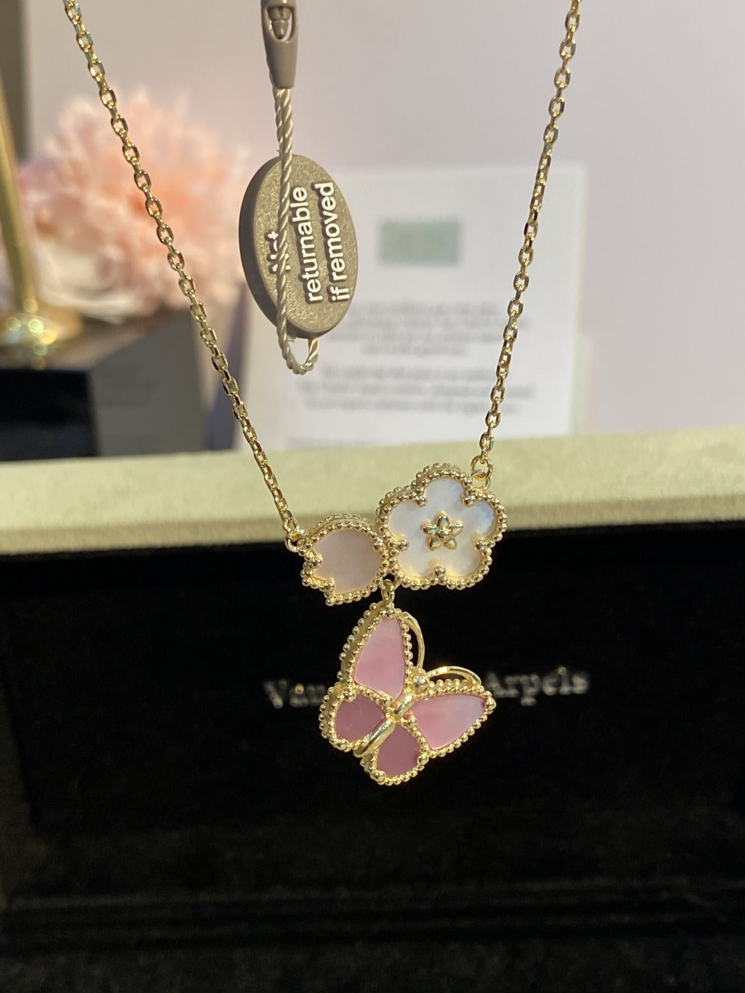 Van Cleef & Arpels Butterfly Necklace