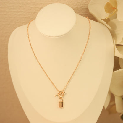 Hermes Lock Necklace