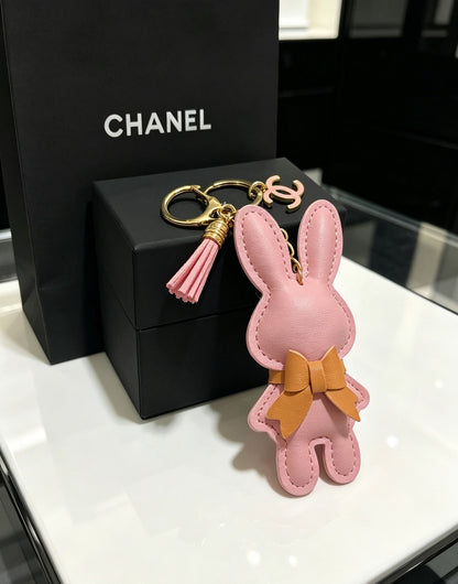 Chanel Vintage-Finish Keychain