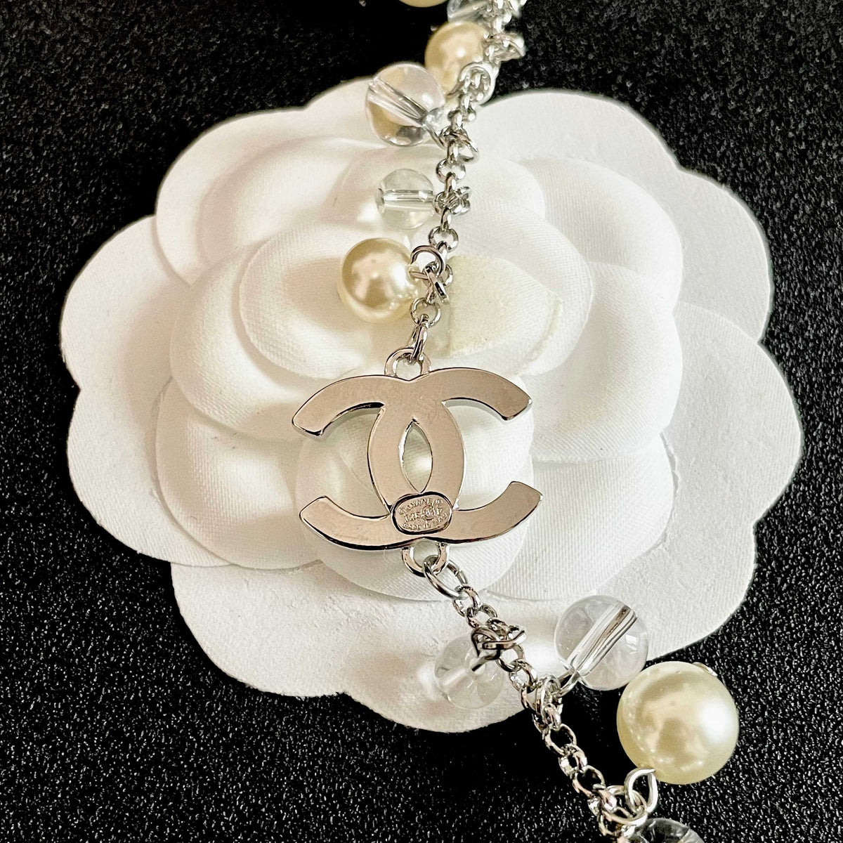 Chanel Logo Necklace