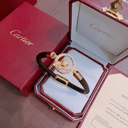 Cartier Leather Bracelet