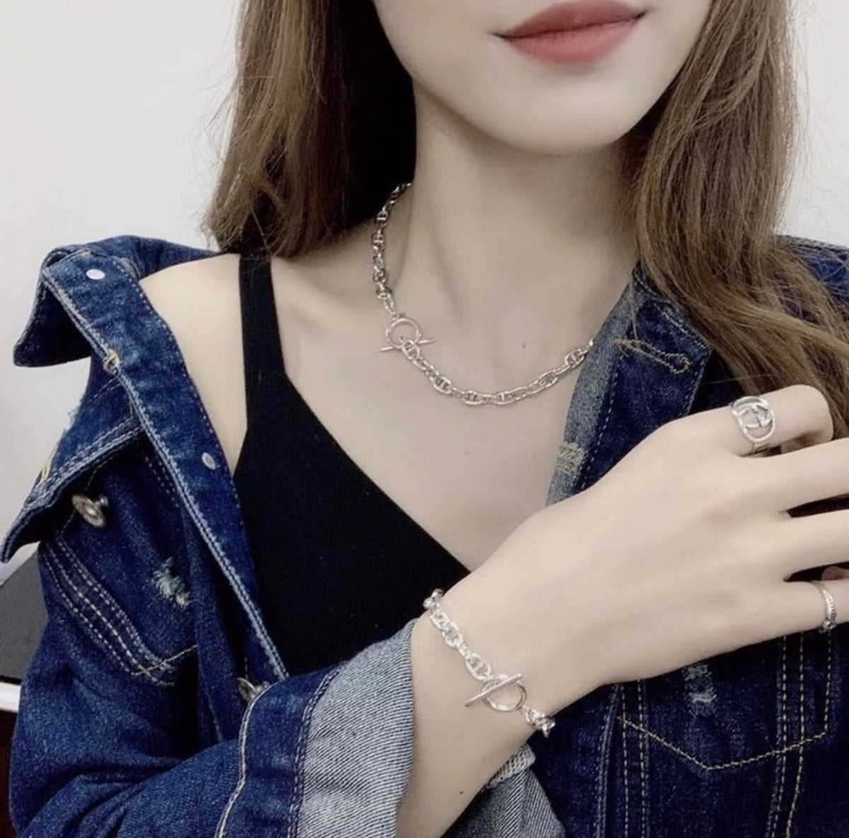 Unbranded Silver Brass Bracelet