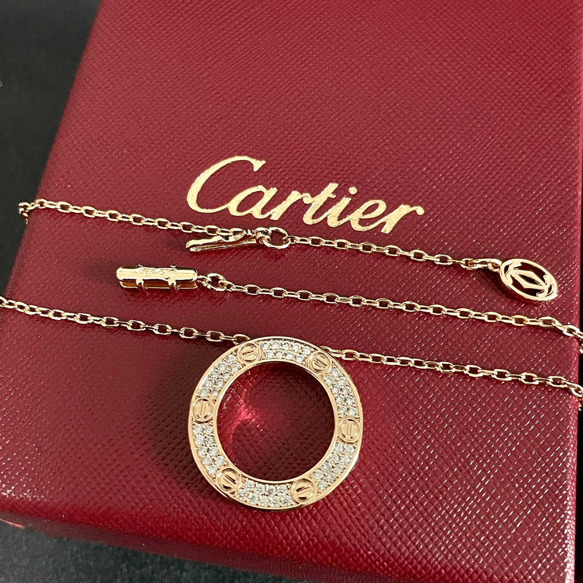 Cartier Logo Necklace