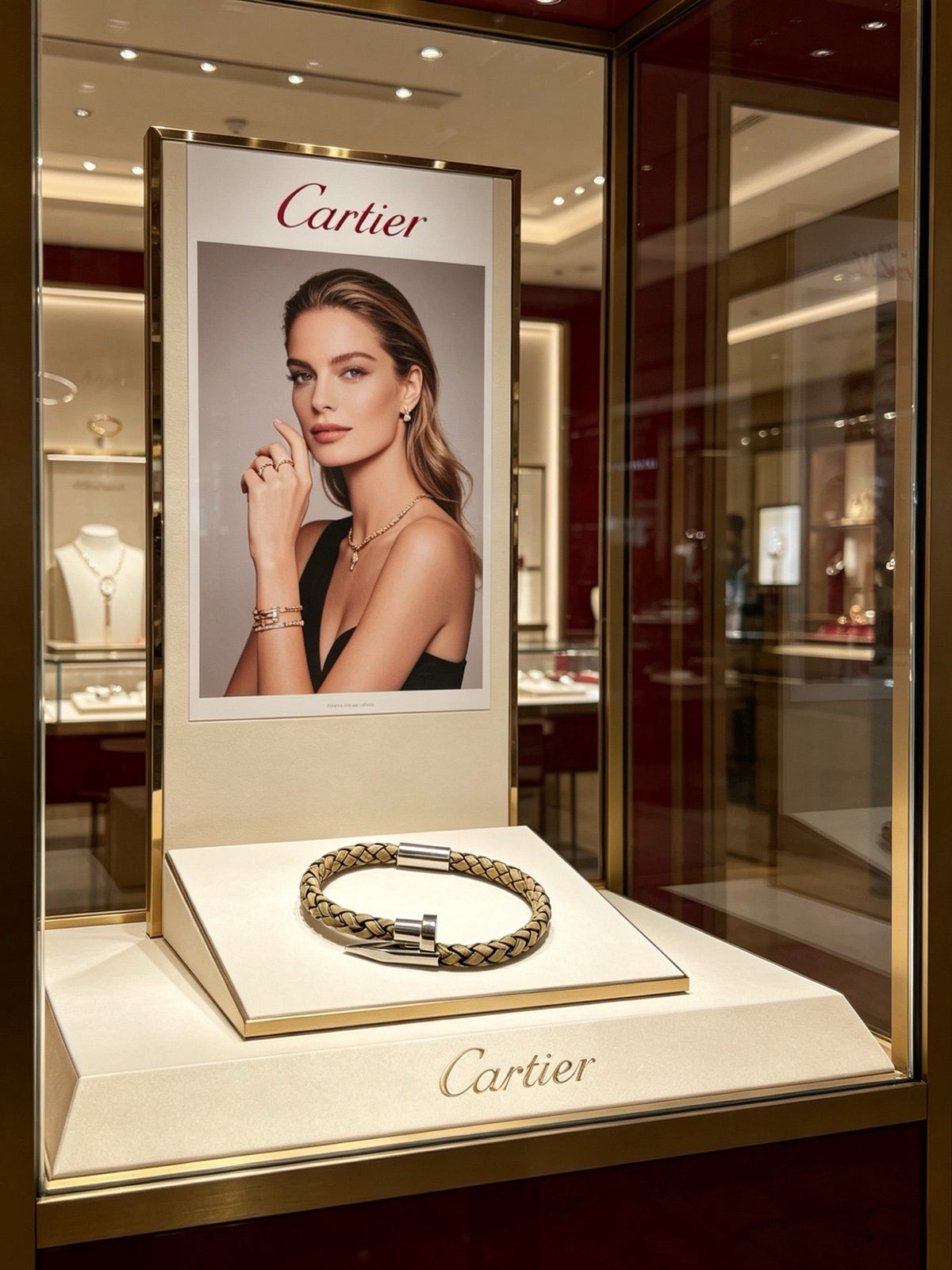 Cartier Leather Bracelet