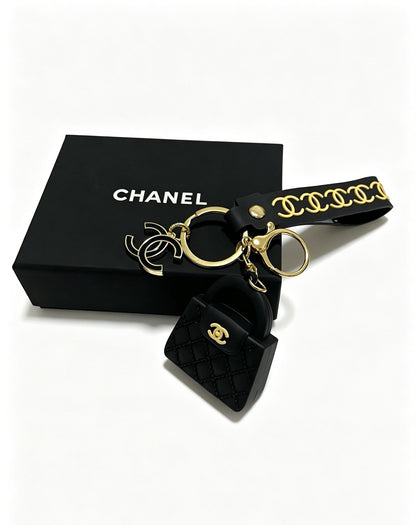 Chanel Vintage-Finish Keychain