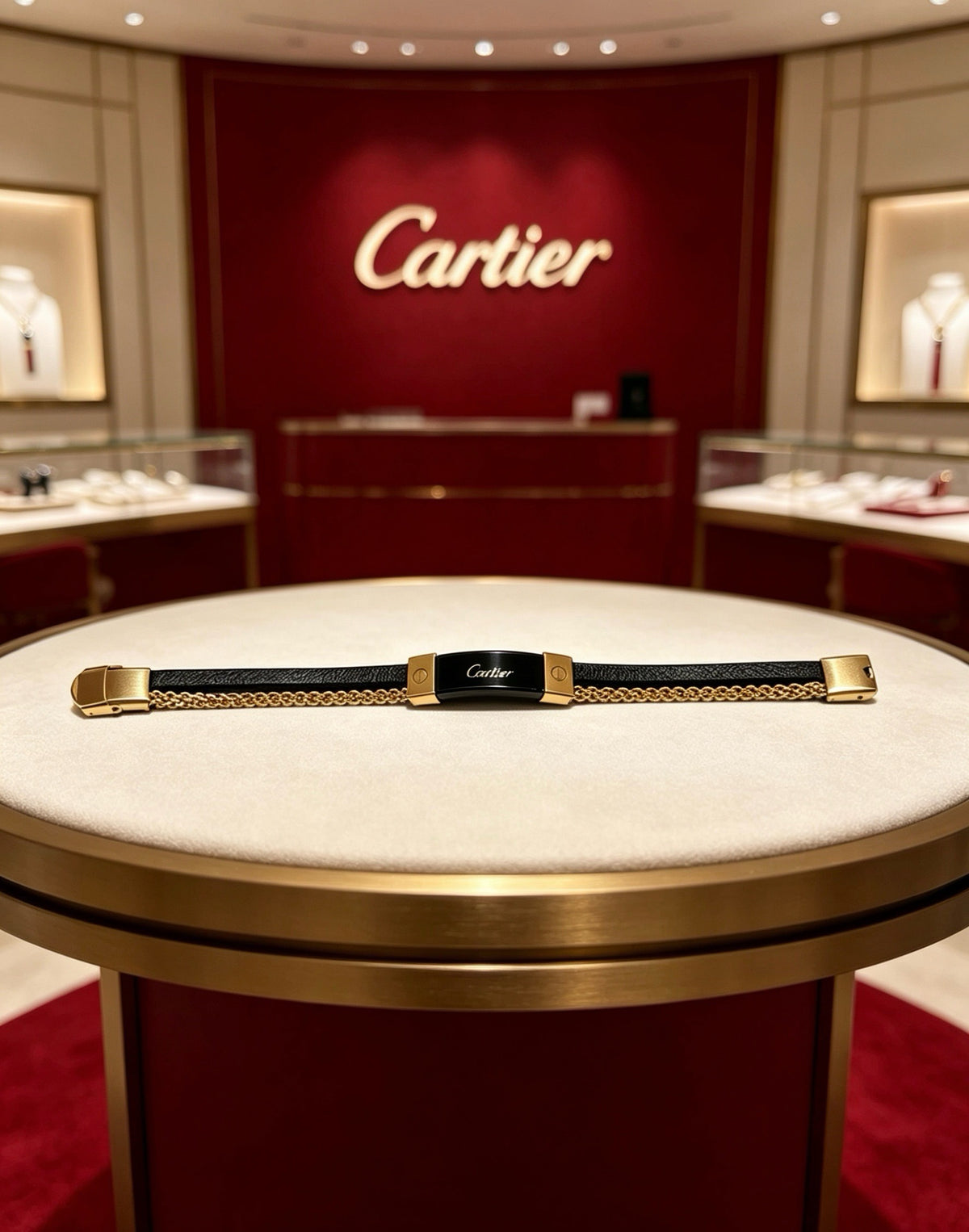 Cartier Leather Bracelet