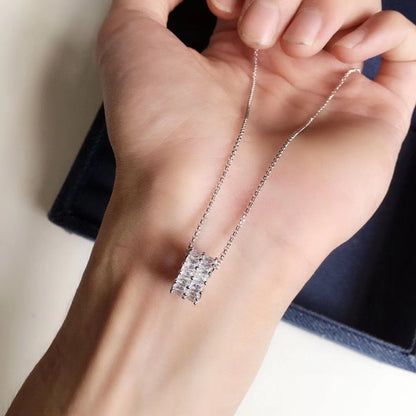 APM Monaco Rectangular Necklace