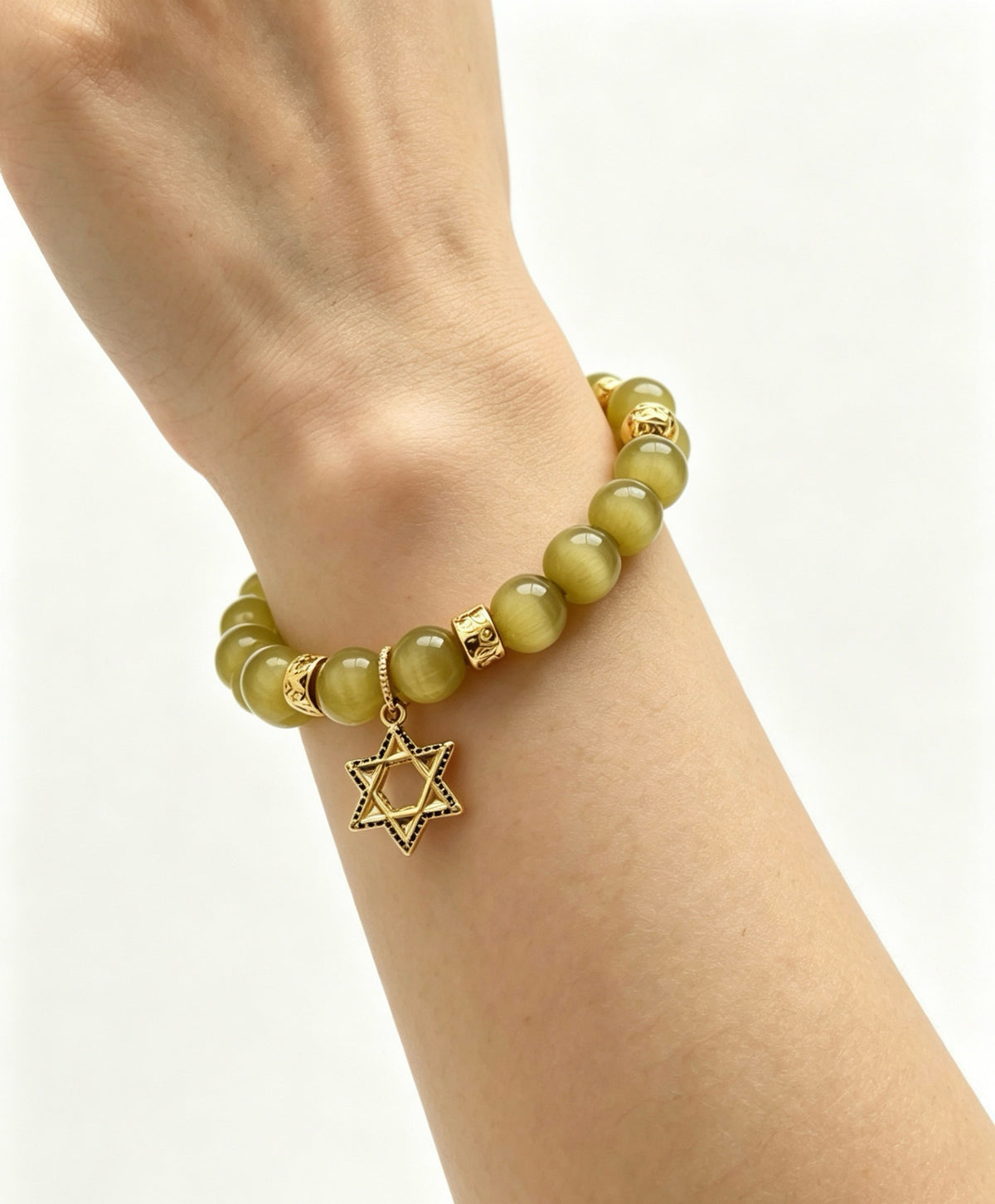 Chrome Hearts Sterling Silver Cross Bracelet